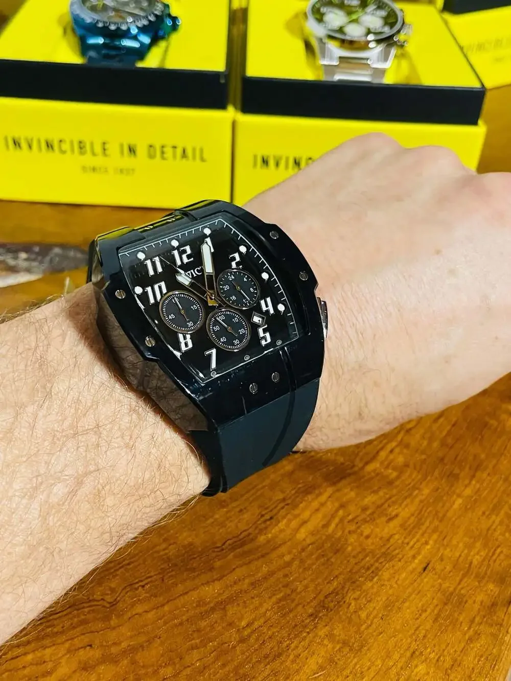 Invicta S1 Rally Kinesia Anatomic Men's Watch 47mm Black (45480)